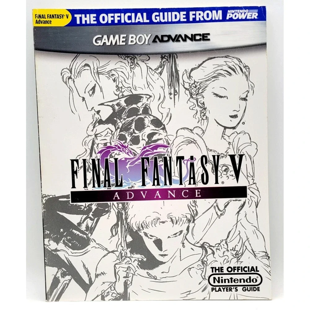 Official‎ Nintendo Power Final Fantasy V Advance Players Guide Gameboy GBA
